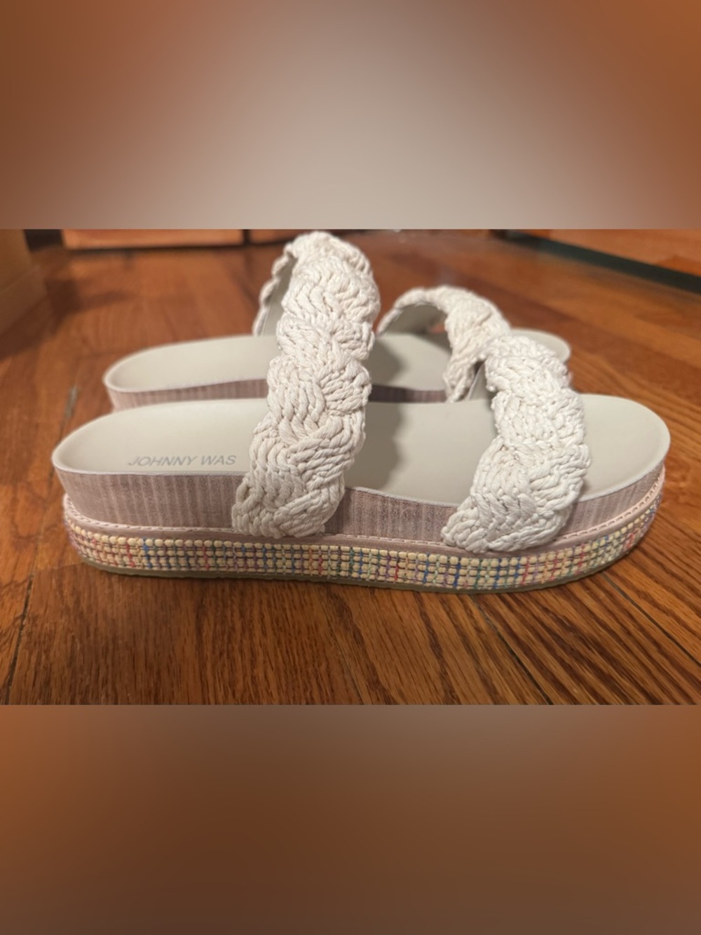 Johnny Was Braided Rope Sandal NWT - Picture 8 of 10